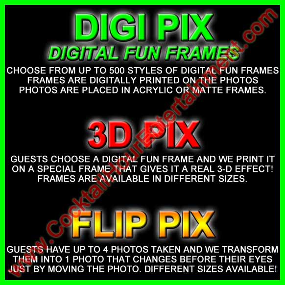 digi pics, 3d pix, and flip pix packages